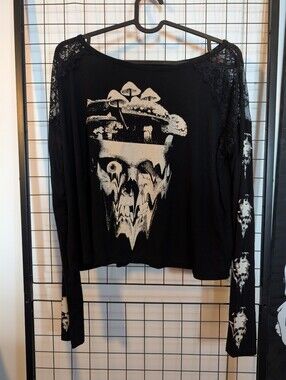 Killstar Reality Sucks long sleeve top